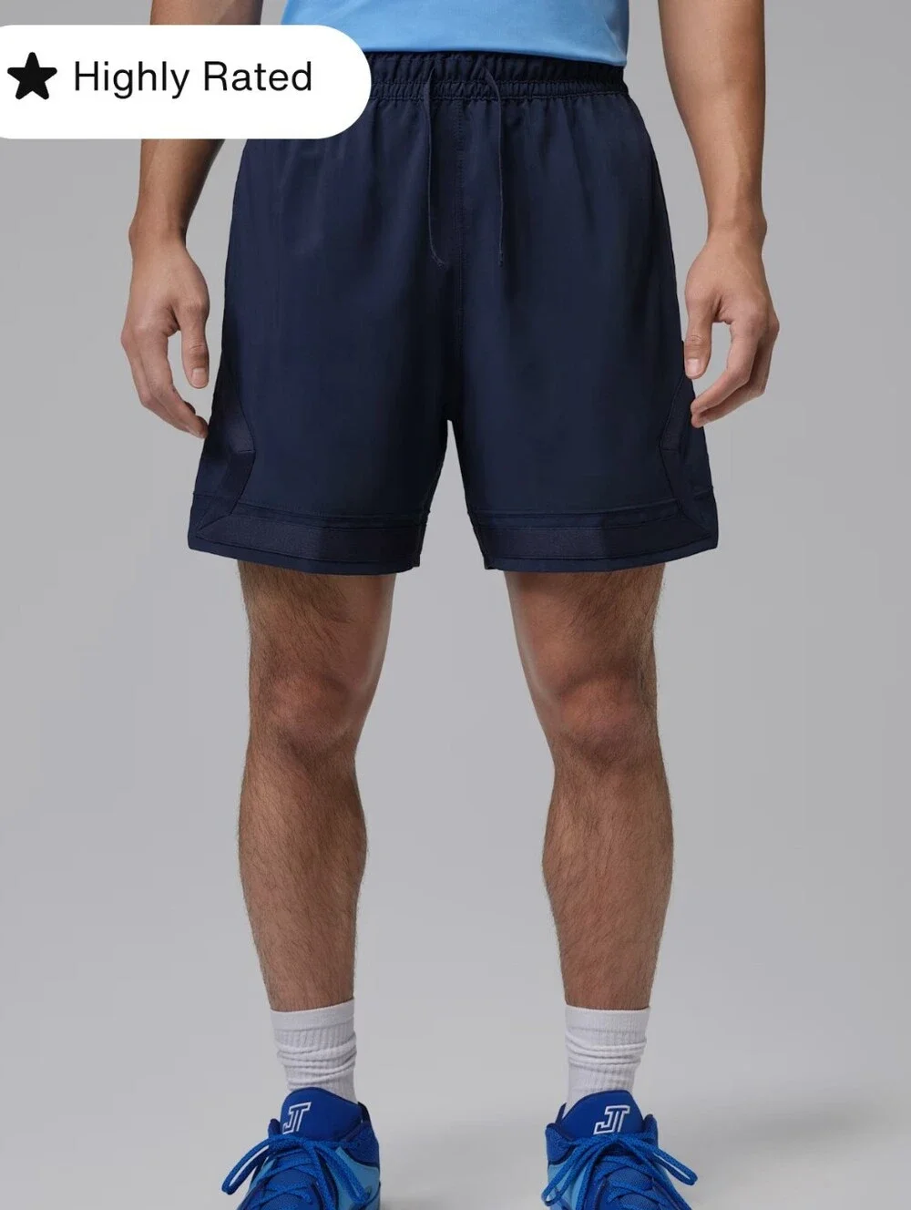 Jordan Sport Dri-FIT Woven Diamond Shorts ~ Navy FQ2989-492 | Men's: M *NWT